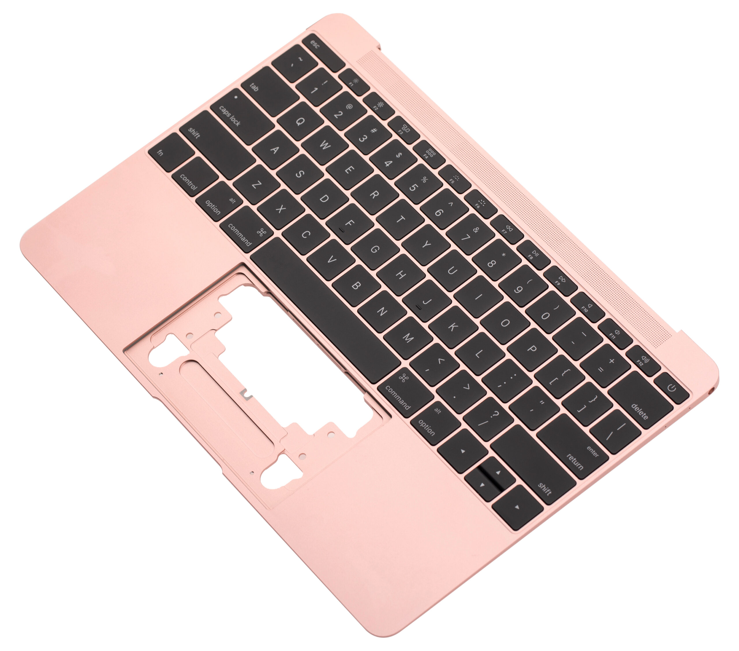 Top Case com Teclado ANSI US e Microfone para MacBook Retina 12" A1534 Rose Gold - Image 4
