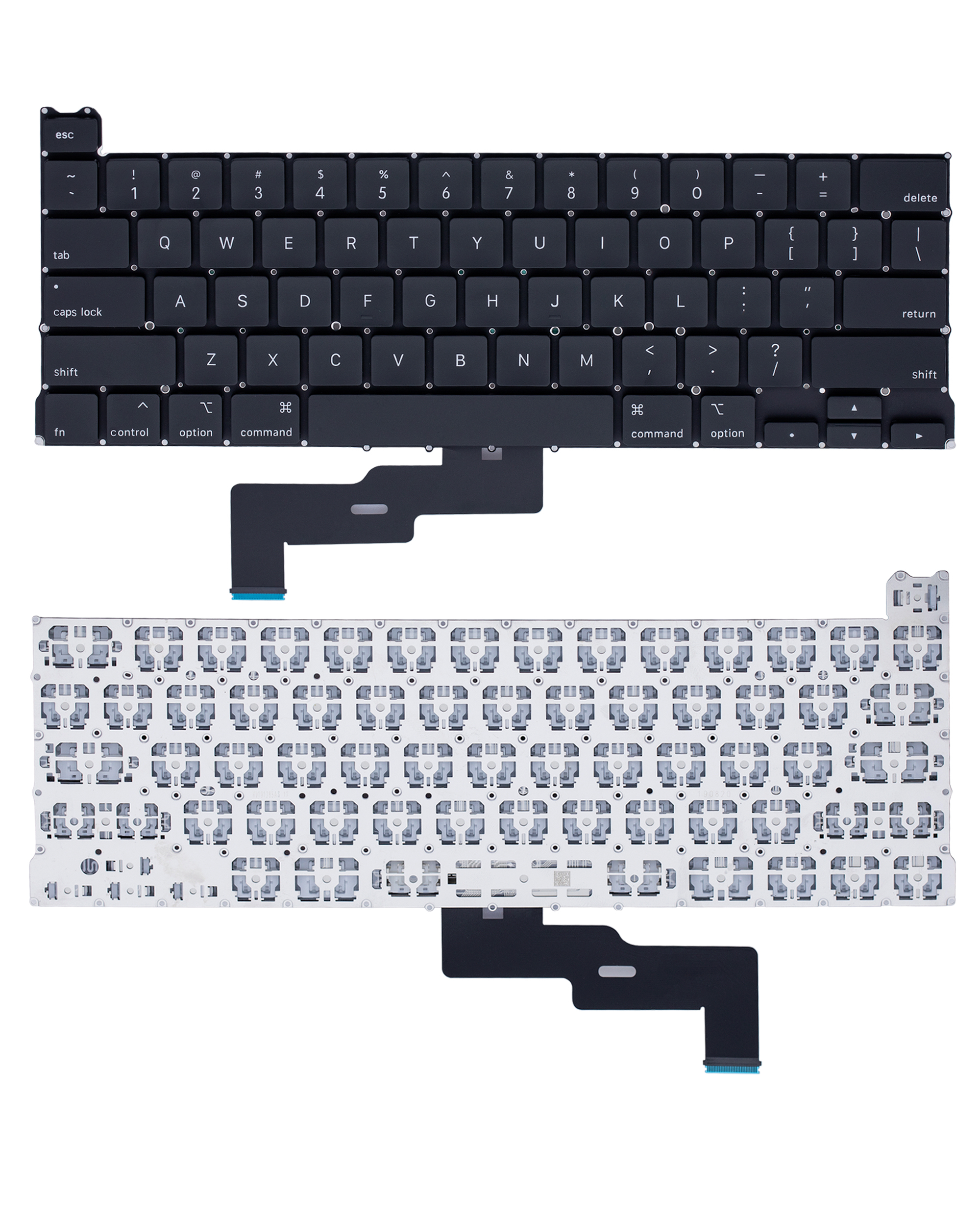 Teclado com Retroiluminação Layout US e Parafusos para Portátil Apple MacBook Pro 13" A2289 (2020) - Image 2