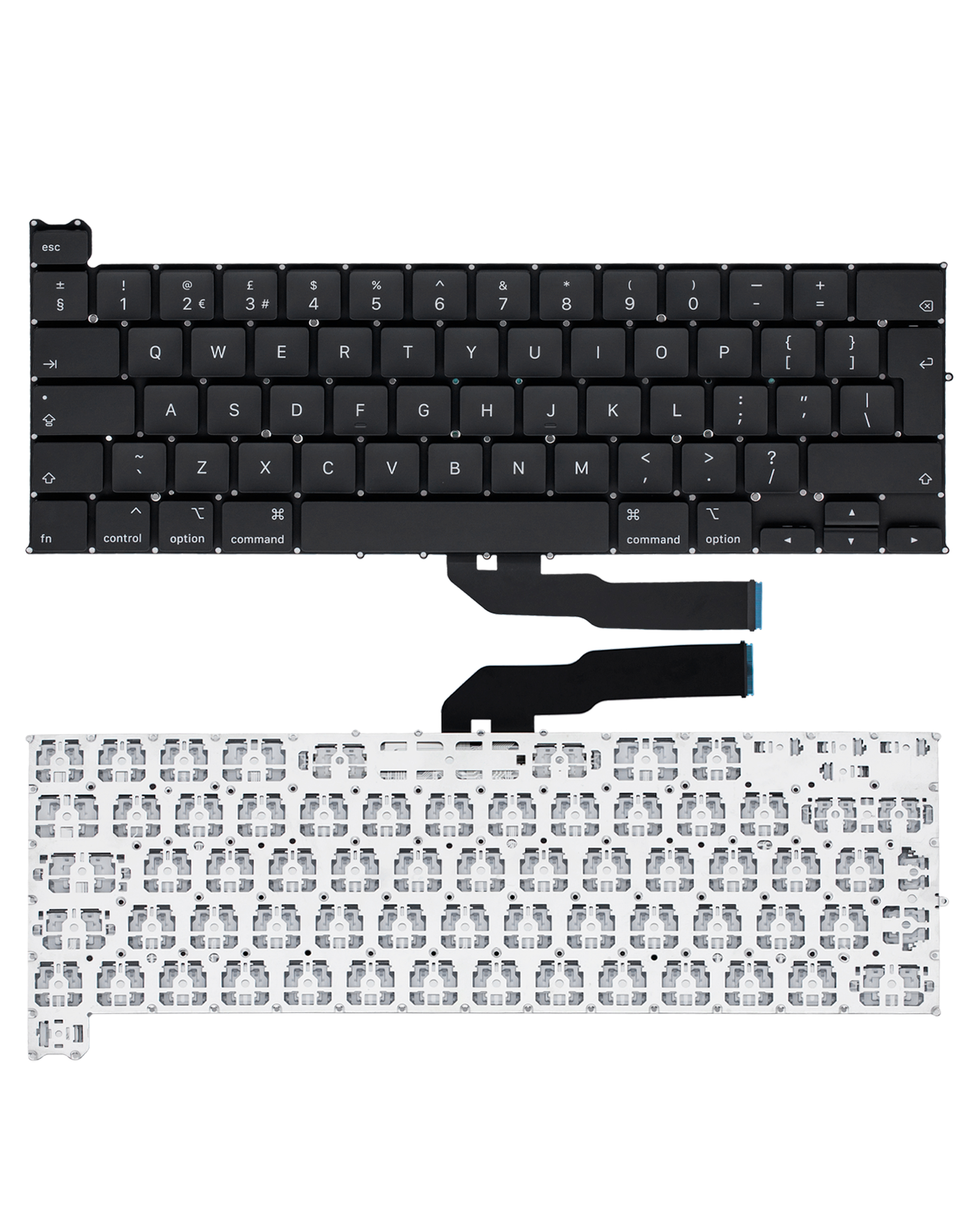 Teclado com Retroiluminação e Parafusos para MacBook Pro 13" A2251 (2020) - Layout UK English - Image 2