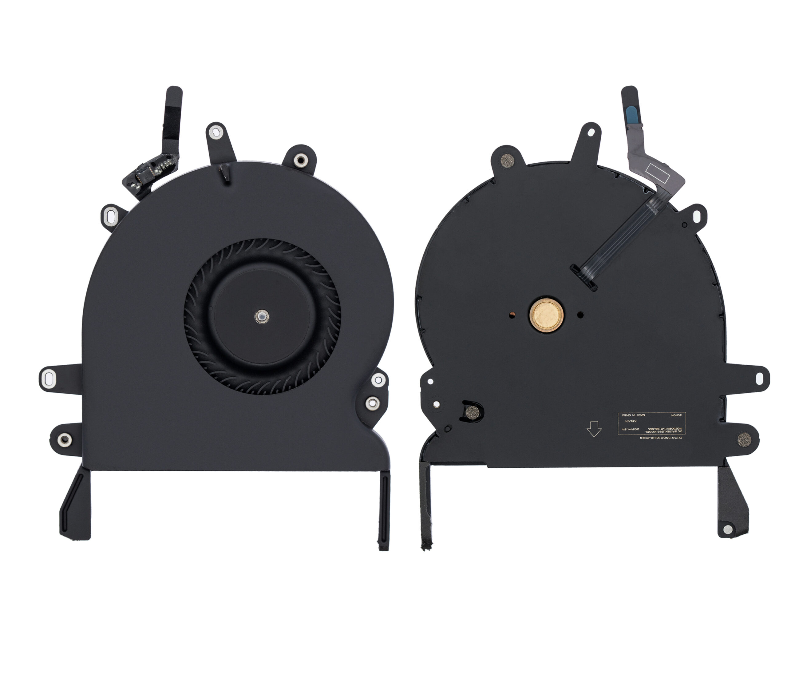 Conjunto de Ventoinhas Esquerda e Direita para Portátil MacBook Pro 15" A1707 (2016–2017) e A1990 (2018–2019)