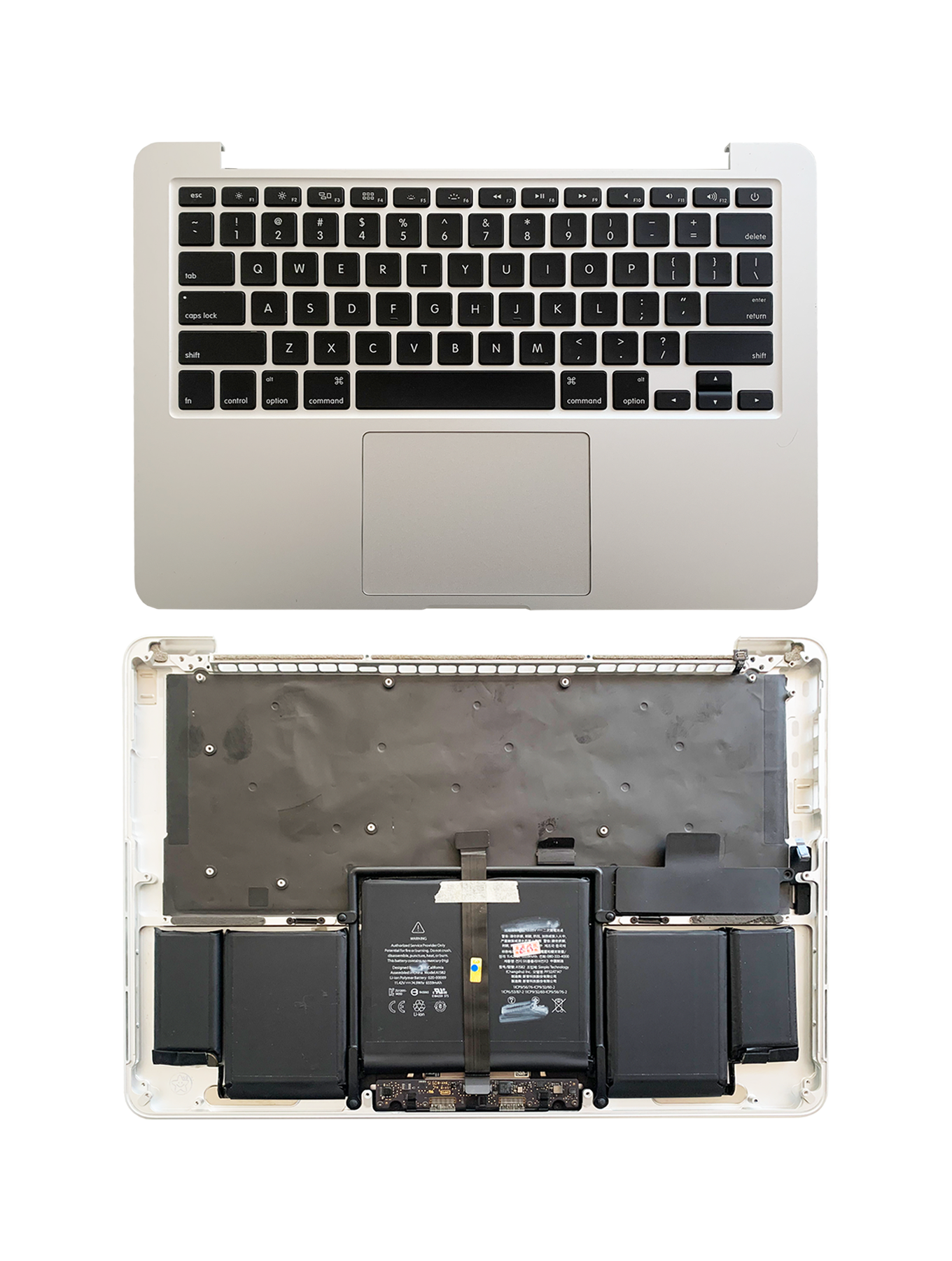 Top Case com Bateria e Teclado ANSI US para MacBook Pro 13" A1502 (2015) – Grau A – Peça de Substituição para Portátil - Image 4