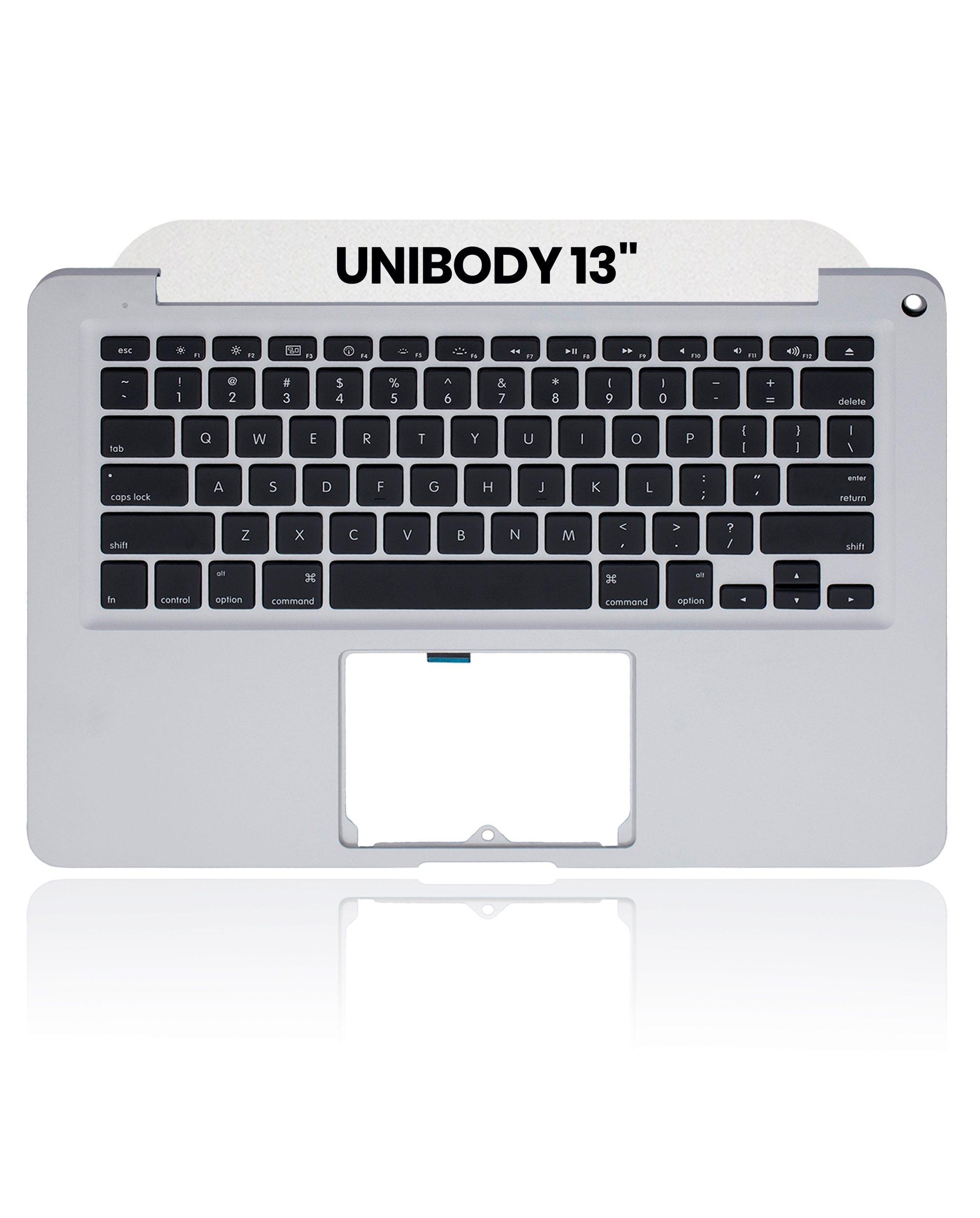 Top Case com Teclado ANSI US para MacBook 13″ A1278 (Late 2008) — OEM Usado, Grade A
