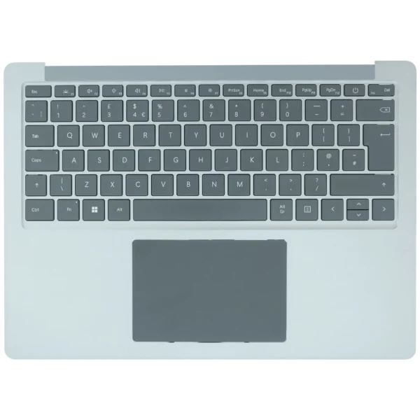 Top Case com Teclado para Portátil Microsoft Surface Laptop 4 13.5" (1950) Platinum EU