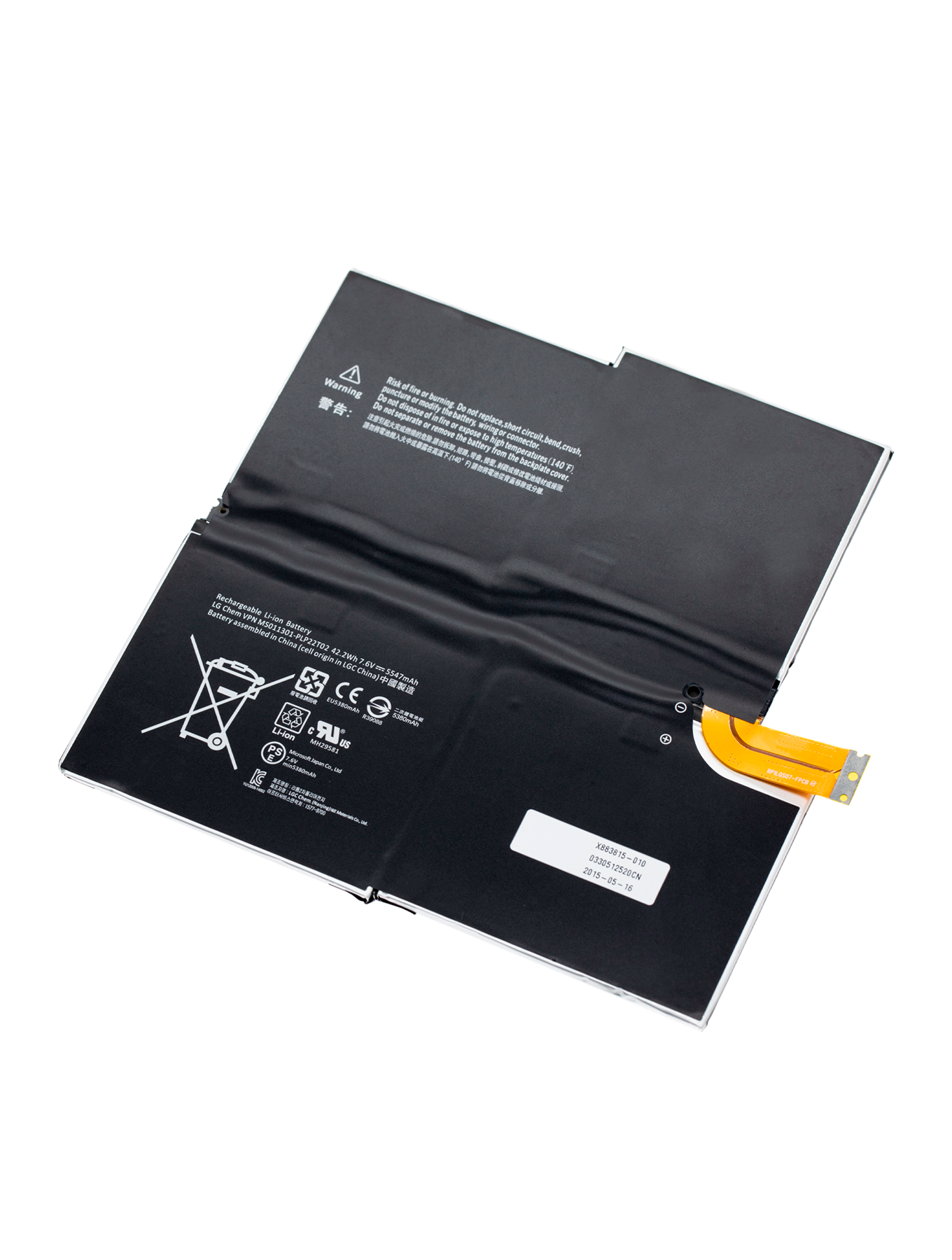 Bateria para Portátil Microsoft Surface Pro 3 (1631) - G3HTA005H - Image 2