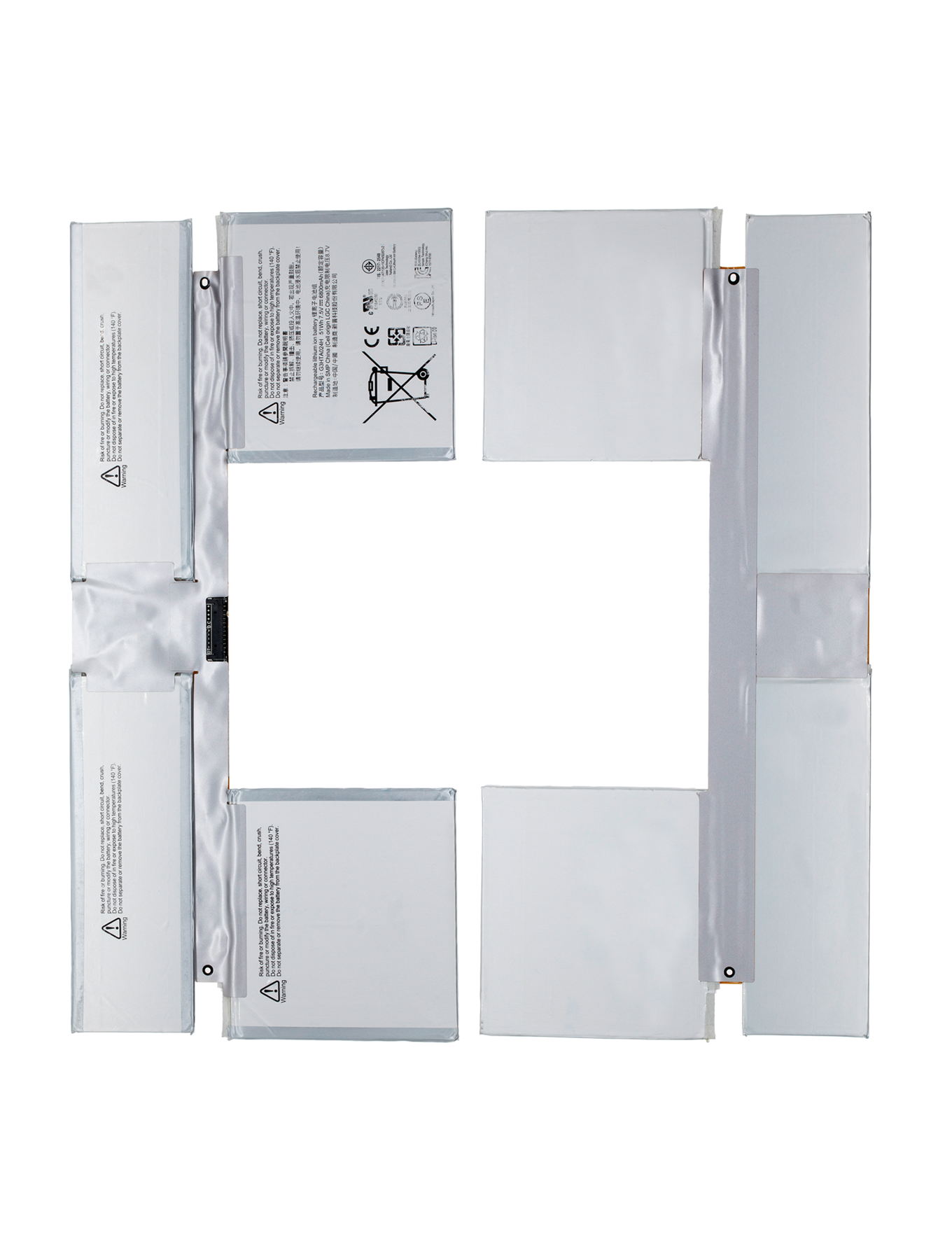 Bateria de Teclado para Portátil Microsoft Surface Book 1 e 2 13.5" (G3HTA024H G3HTA023H G3HTA021H G3HTA048H) - Image 4