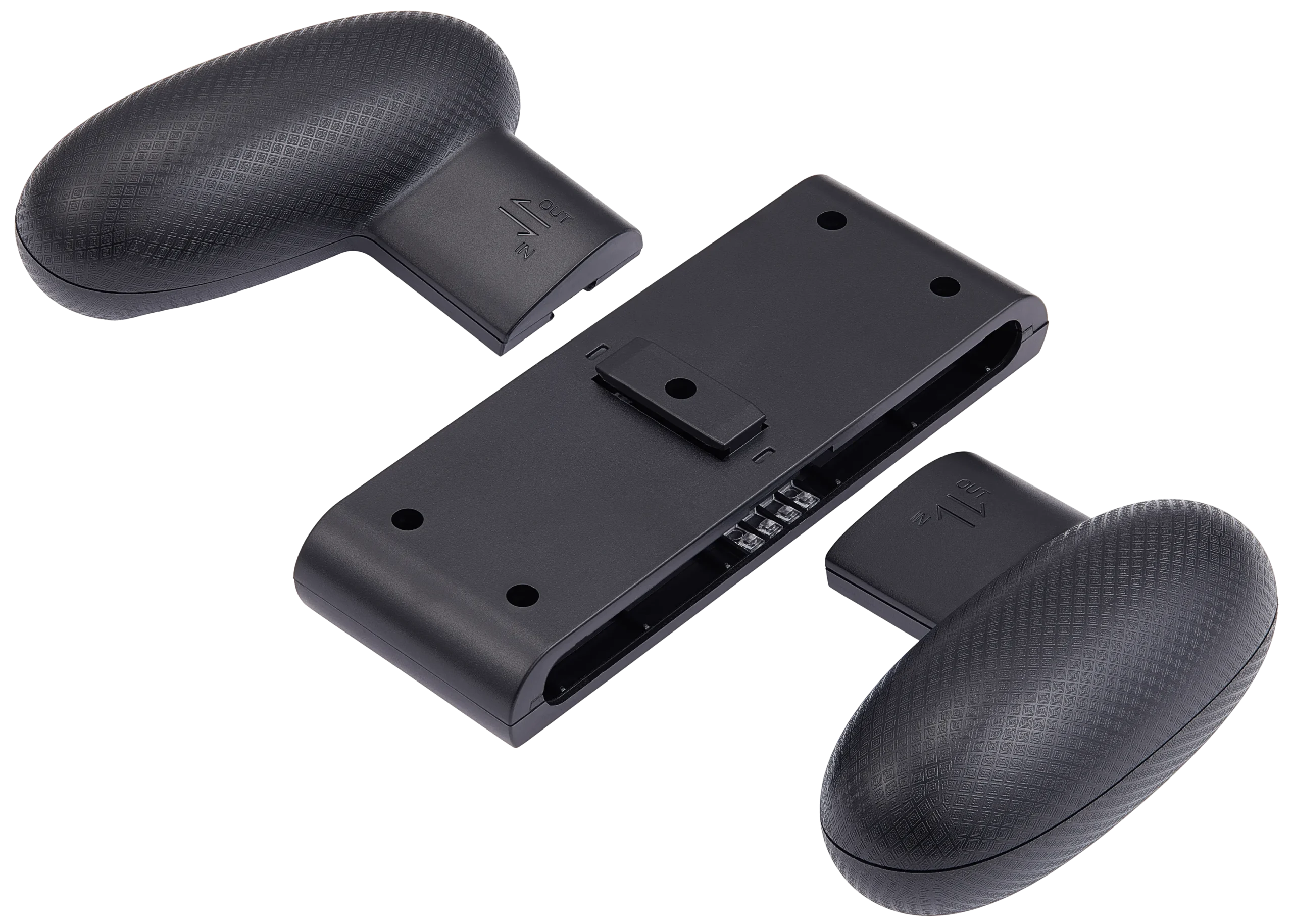 Agarra-Mãos Preto Portátil para 2 Joy-Con Nintendo Switch - Image 4