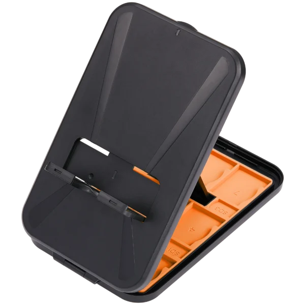 Suporte KJH Laranja para Cartões de Jogos Nintendo Switch, Switch 2, Lite e OLED