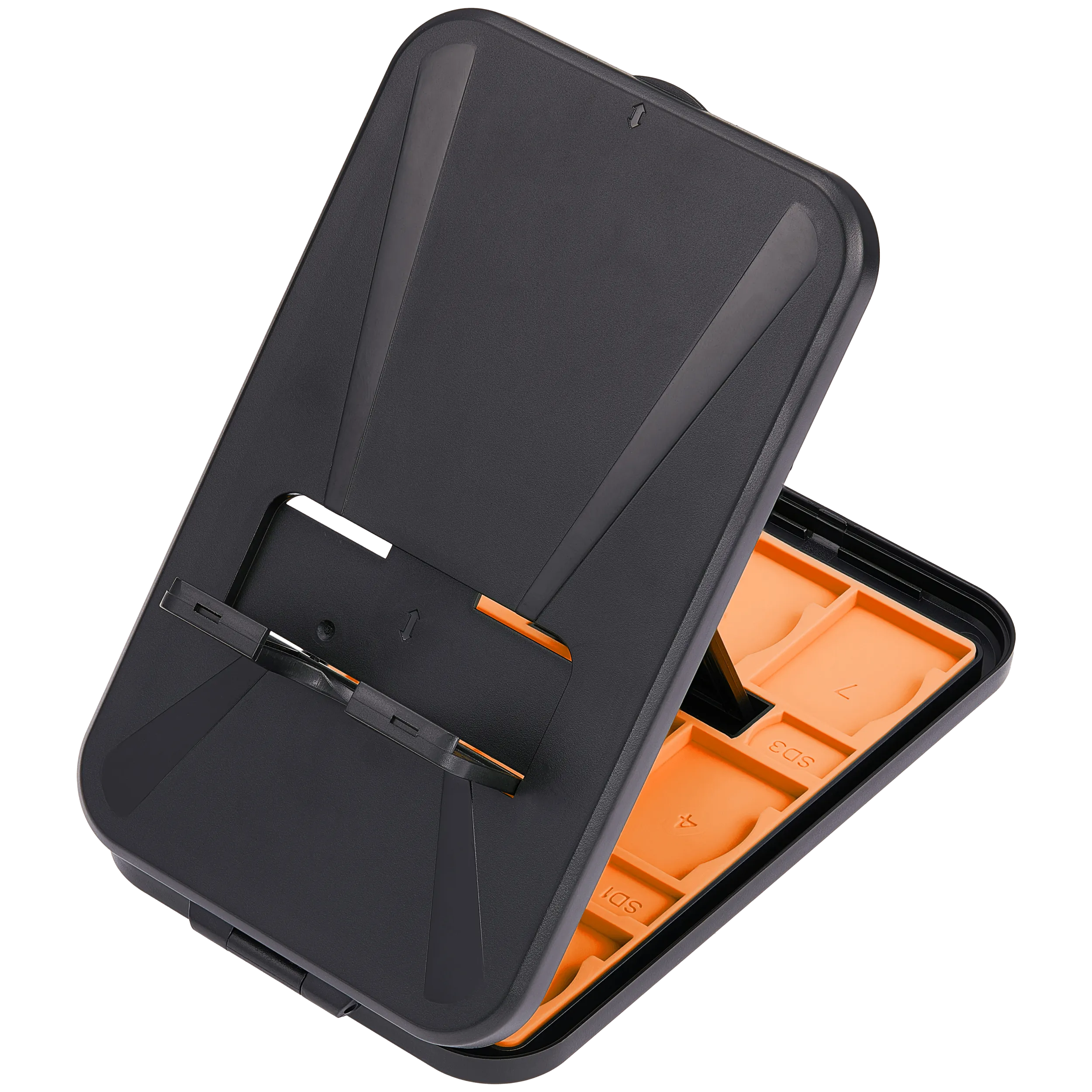 Suporte KJH Laranja para Cartões de Jogos Nintendo Switch, Switch 2, Lite e OLED