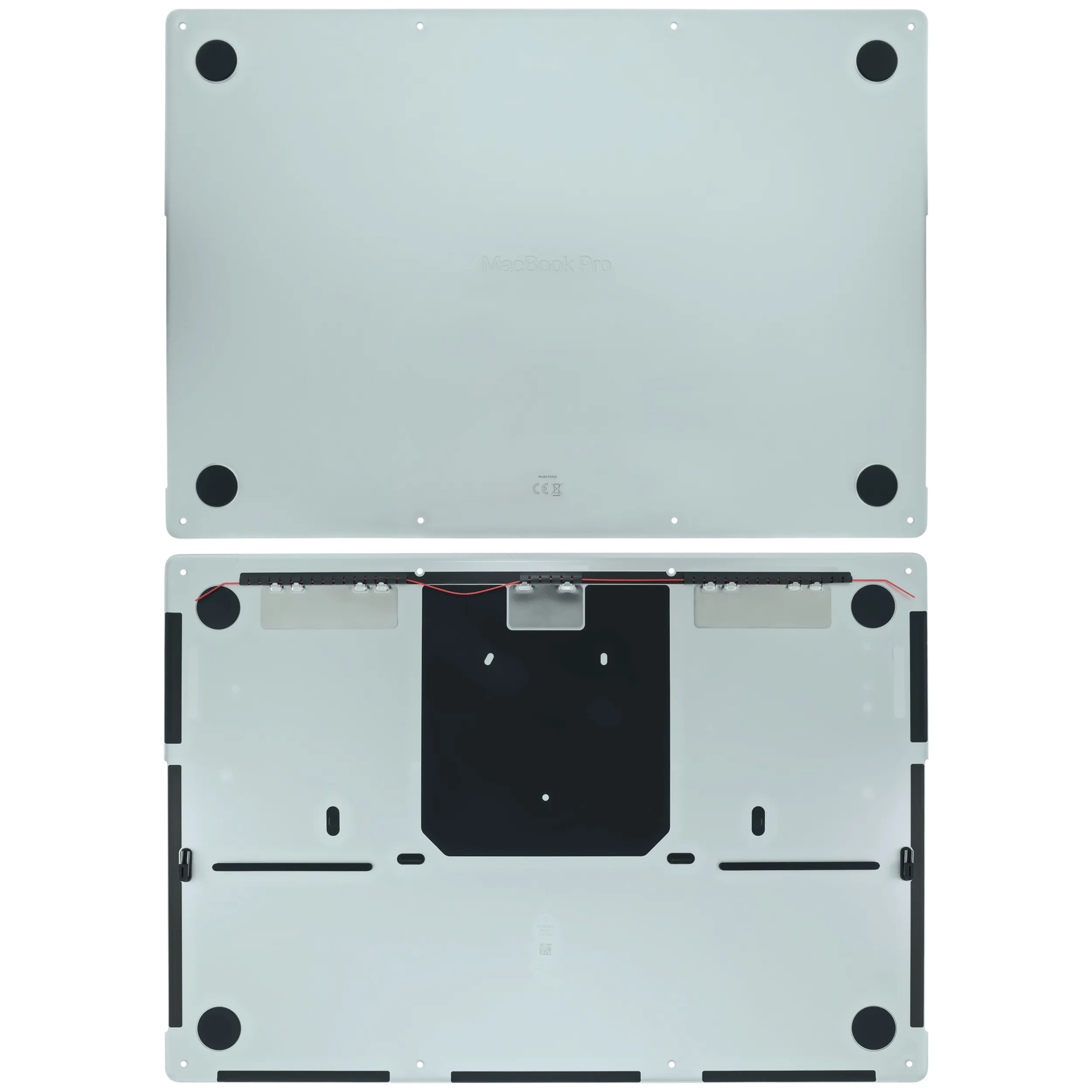 Carcaça Inferior para Portátil Apple MacBook Pro 16″ A3428 (2026) — OEM Original, Prateada - Image 3