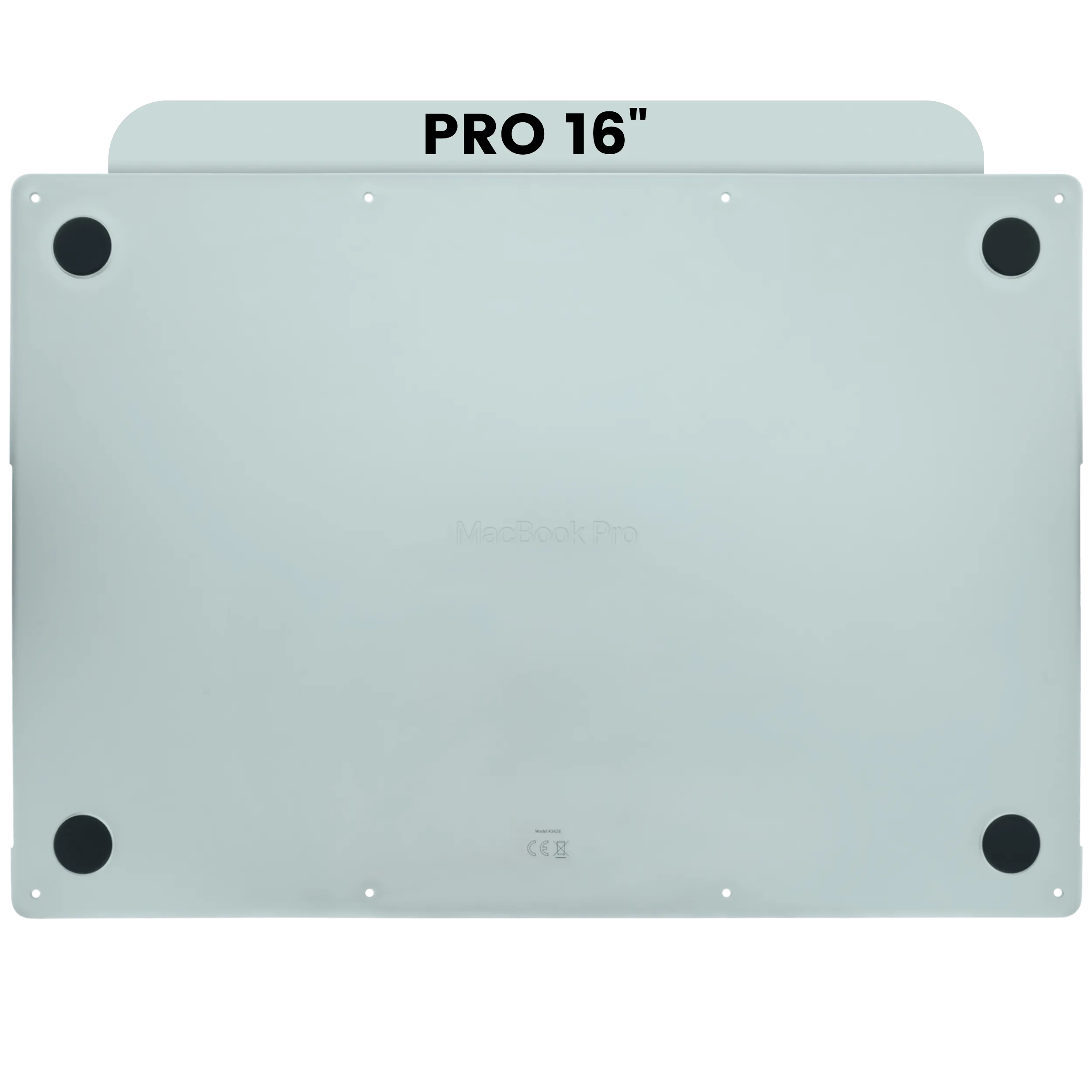 Carcaça Inferior para Portátil Apple MacBook Pro 16″ A3428 (2026) — OEM Original, Prateada