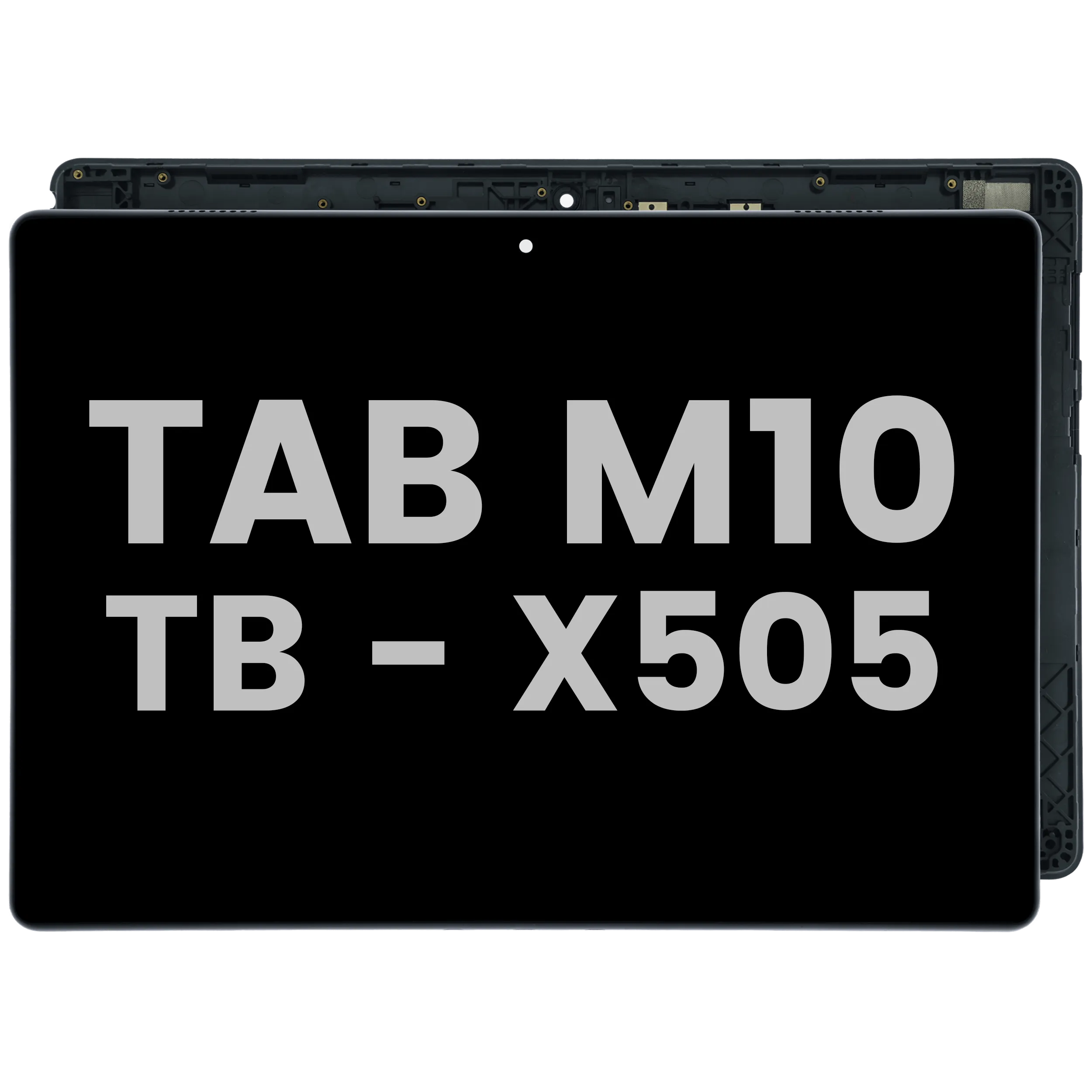 Ecrã LCD com Moldura para Lenovo Tab M10 TB‑X505 Pull A – Preto – Substituição de Alta Qualidade