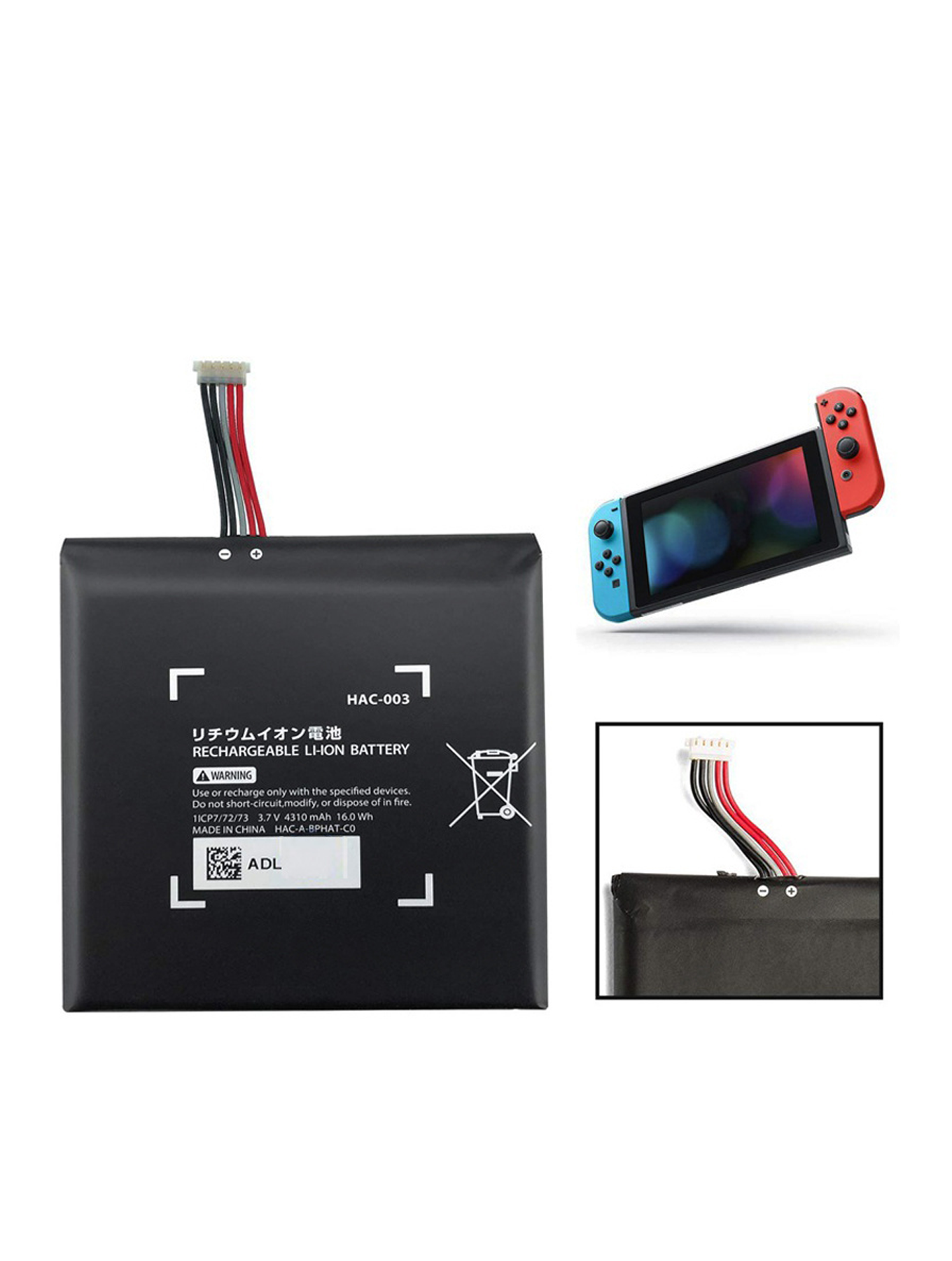 Bateria HAC-003 para Nintendo Switch e Switch OLED | Green Computer - Image 4