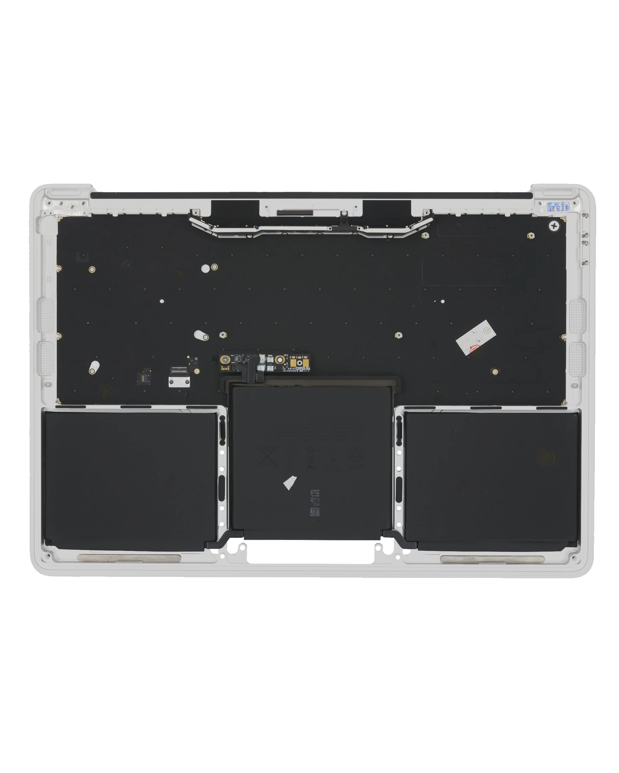 Top Case com Teclado UK e Bateria para Portátil Apple MacBook Pro 13" A1708 (2016-2017) Prata - Image 2