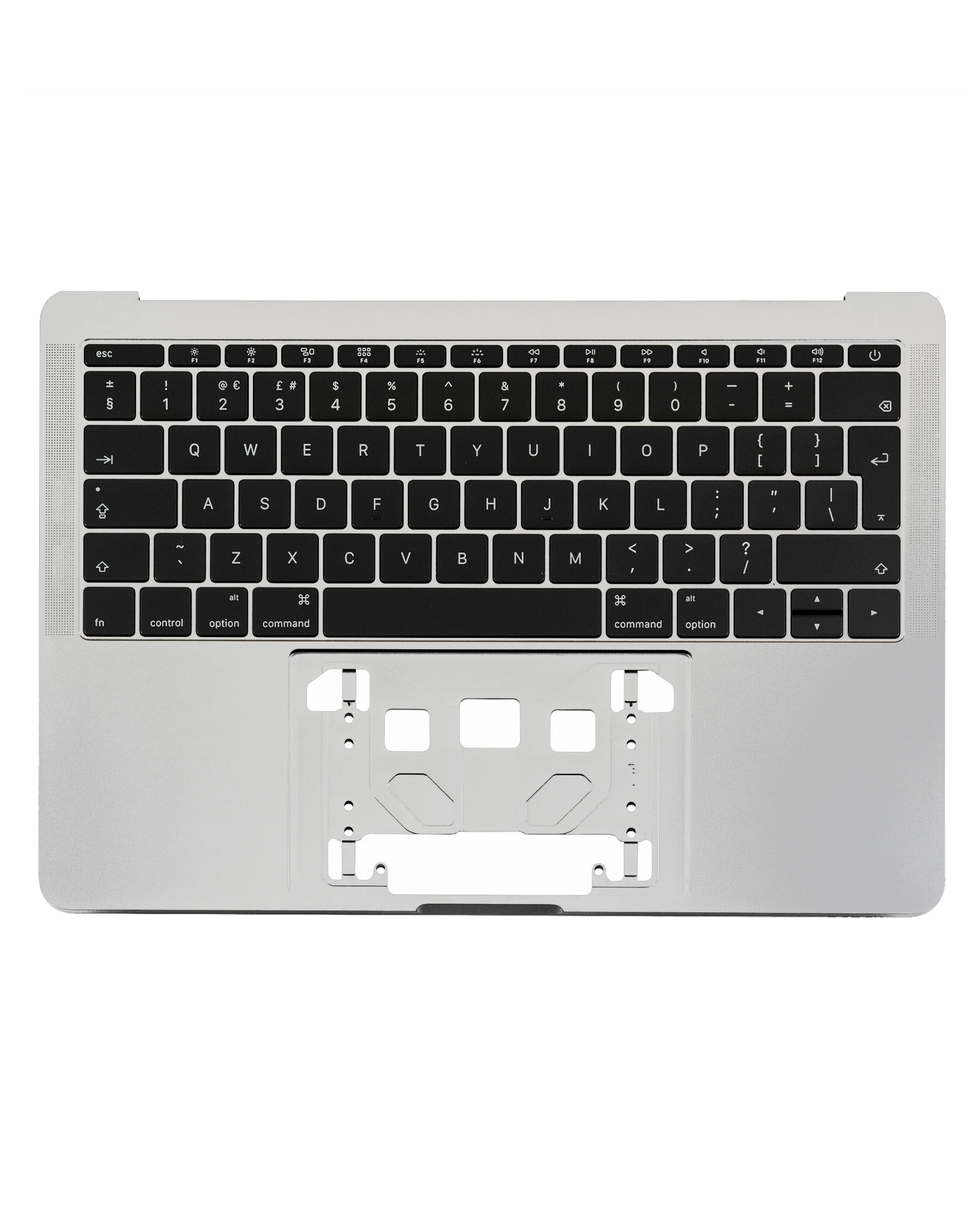 Top Case com Teclado UK e Bateria para Portátil Apple MacBook Pro 13" A1708 (2016-2017) Prata - Image 3