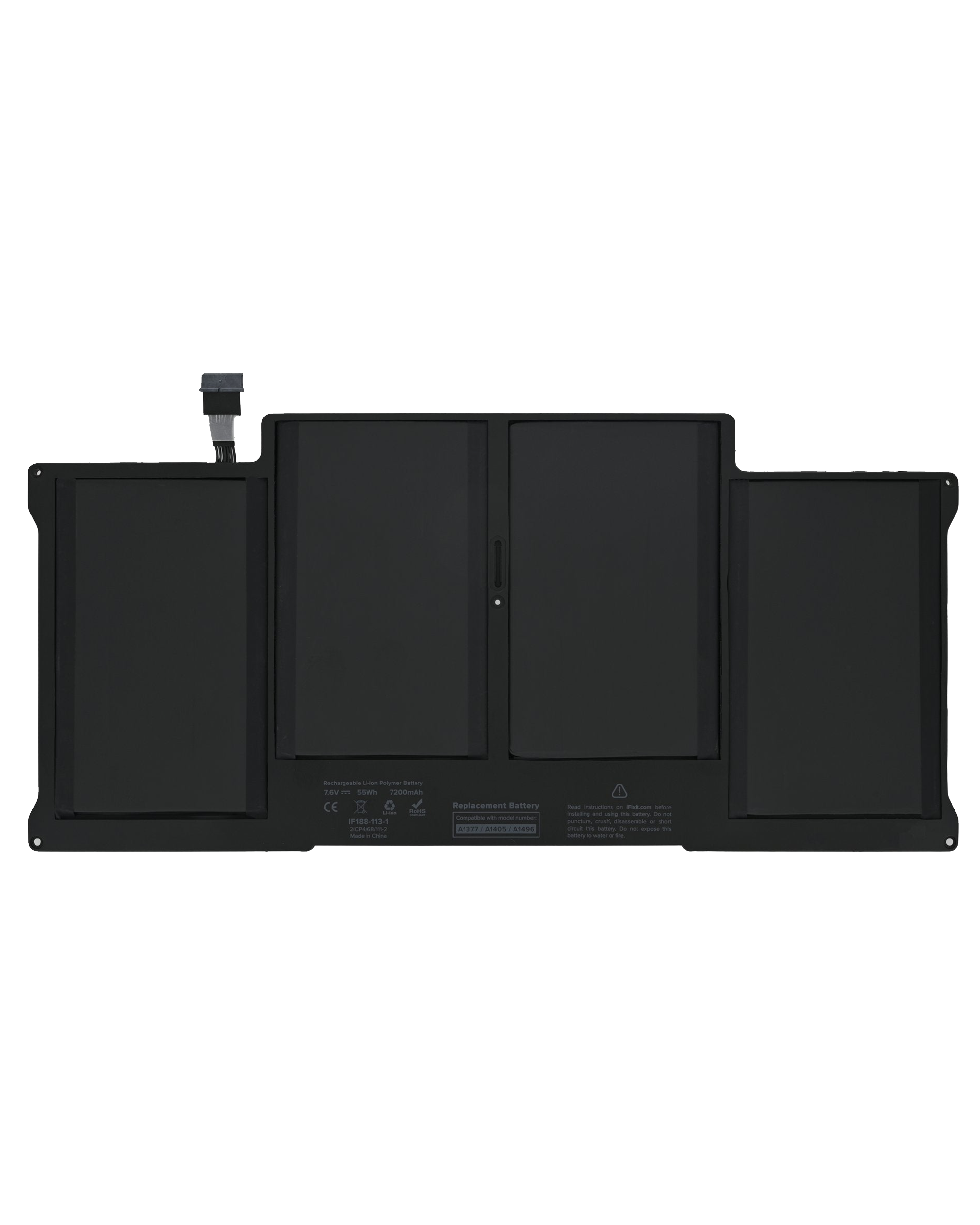 Bateria A1496 para Portátil Apple MacBook Air 13" A1466 (2013-2017) - Image 4