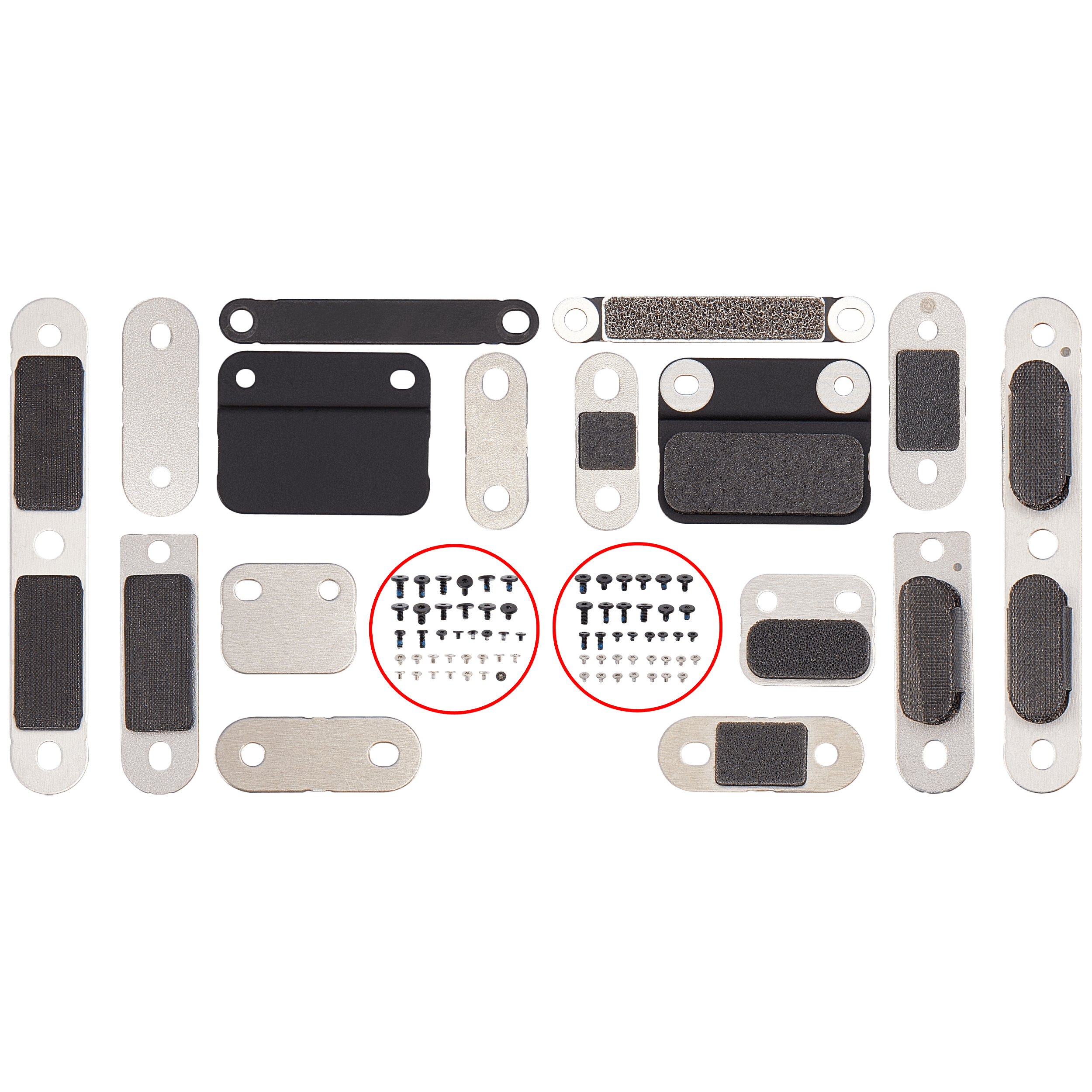 Conjunto de Suportes Metálicos e Parafusos para MacBook Pro 14″ A2779 (Início de 2023) - Image 2