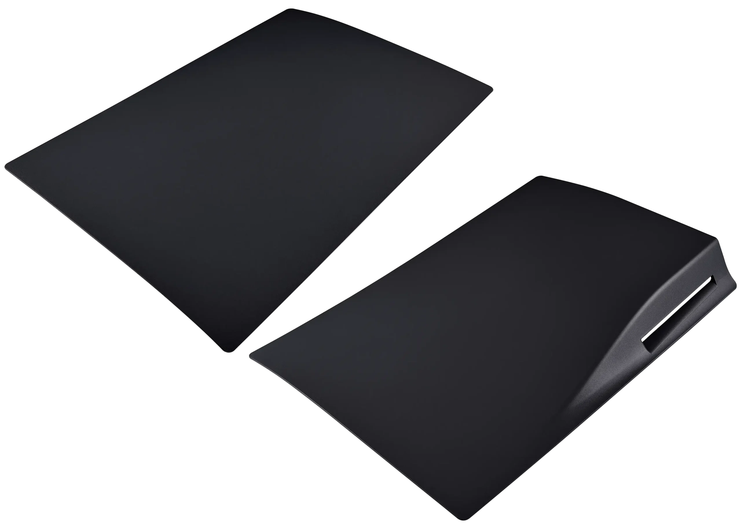 Faceplate Cover preto para PlayStation 5 – Proteção elegante para o PS5 - Image 4