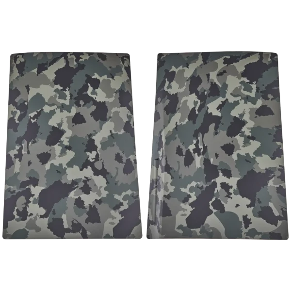 Faceplate Cover Top & Bottom Camouflage para PlayStation 5 – Compatível com Modelos 1000/1100/1200