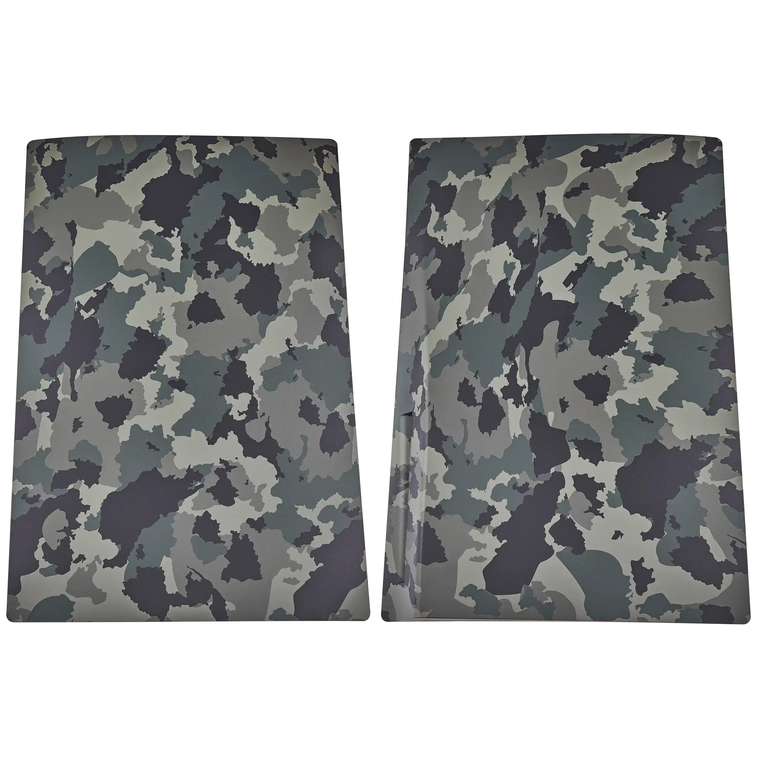 Faceplate Cover Top & Bottom Camouflage para PlayStation 5 – Compatível com Modelos 1000/1100/1200