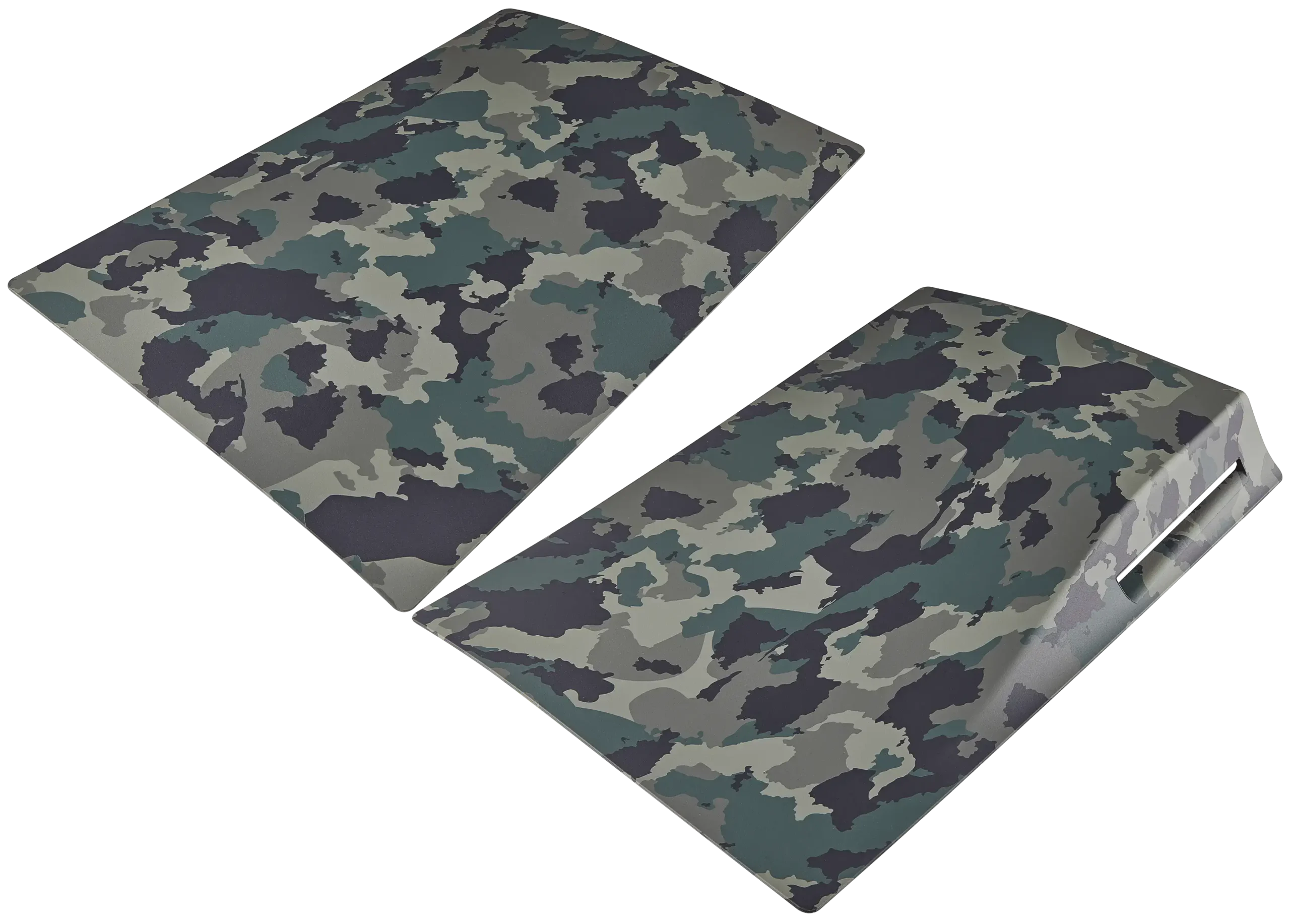 Faceplate Cover Top & Bottom Camouflage para PlayStation 5 – Compatível com Modelos 1000/1100/1200 - Image 4