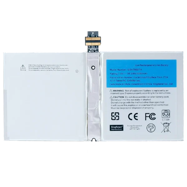 Bateria para Portátil Microsoft Surface Pro 4 1724 - G3HTA027H