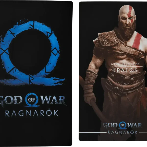 Faceplate Cover Top & Bottom para PlayStation 5 – Tema God of War