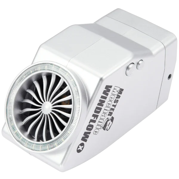 Ventoinha de Exaustão Wind Flow (X) Mechanic com Luz — 110 V, Versão Norte-Americana