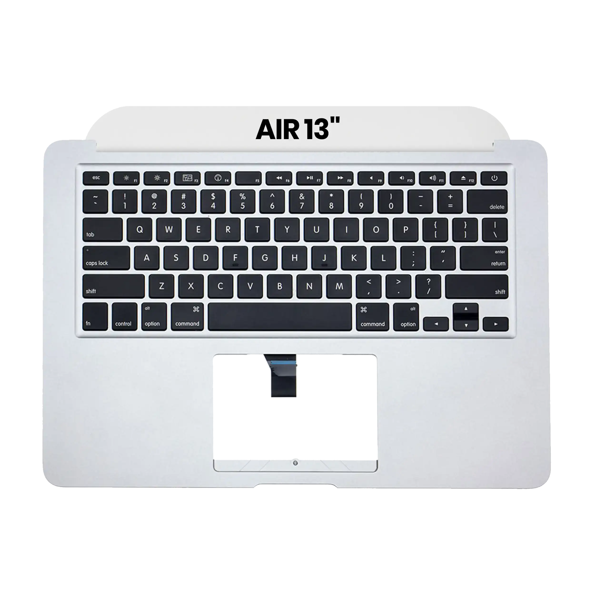 Top Case com Teclado ANSI US para MacBook Air 13″ A1369 Late 2010 — OEM Usado Grade A