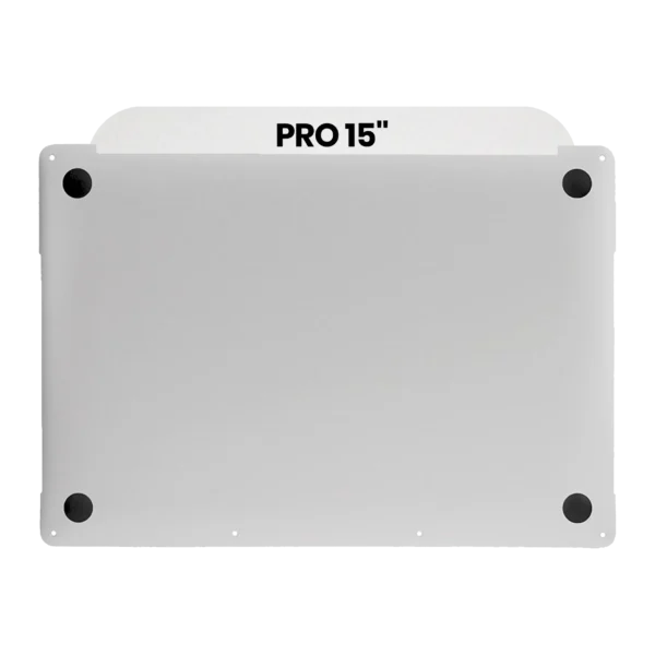 Tampa Inferior para MacBook Pro 15" A1707 (2016–2017) / A1990 (2018–2019) — OEM, Prateada