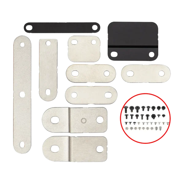 Conjunto Completo de Suportes Metálicos e Parafusos para Portátil MacBook Pro 16″ A2485 (2021) Pro / Max