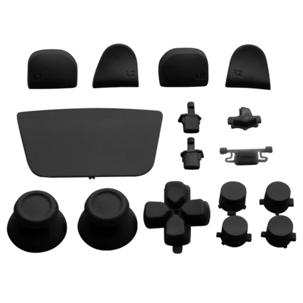 Conjunto de 16 Botões para Comando PlayStation 5 DualSense - Midnight Black