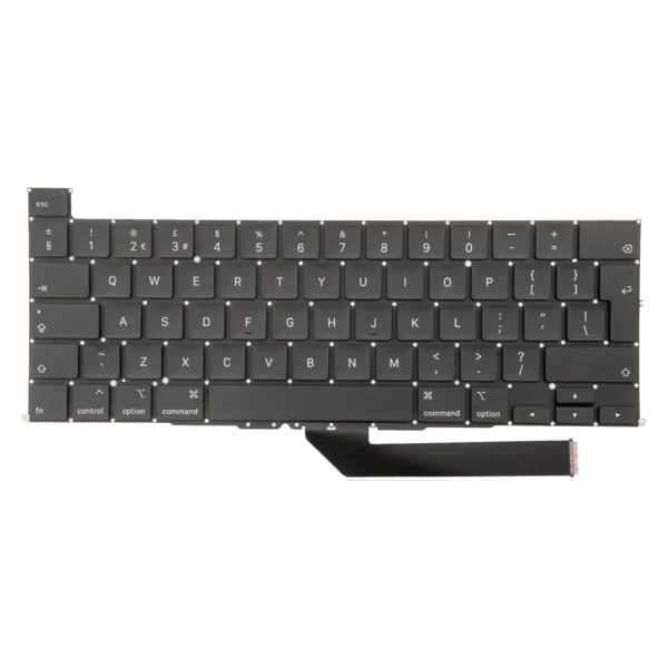 Teclado Retroiluminado UK English para Portátil MacBook Pro 16" A2141 (Mid 2019) com Parafusos