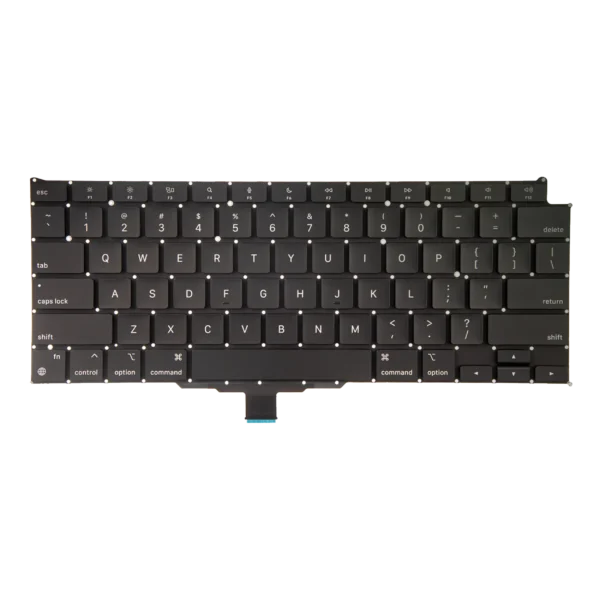 Teclado com Retroiluminação e Parafusos para Portátil MacBook Air 13" A2337 (2020) – US English