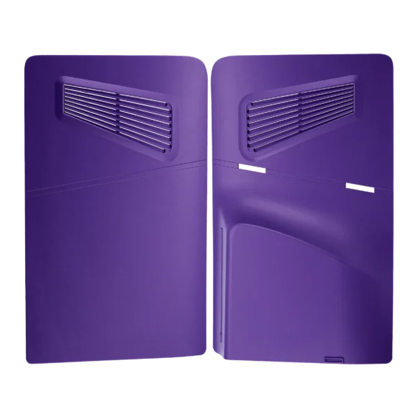 Conjunto de 2 Capas para Consola PlayStation 5 Slim — Roxo