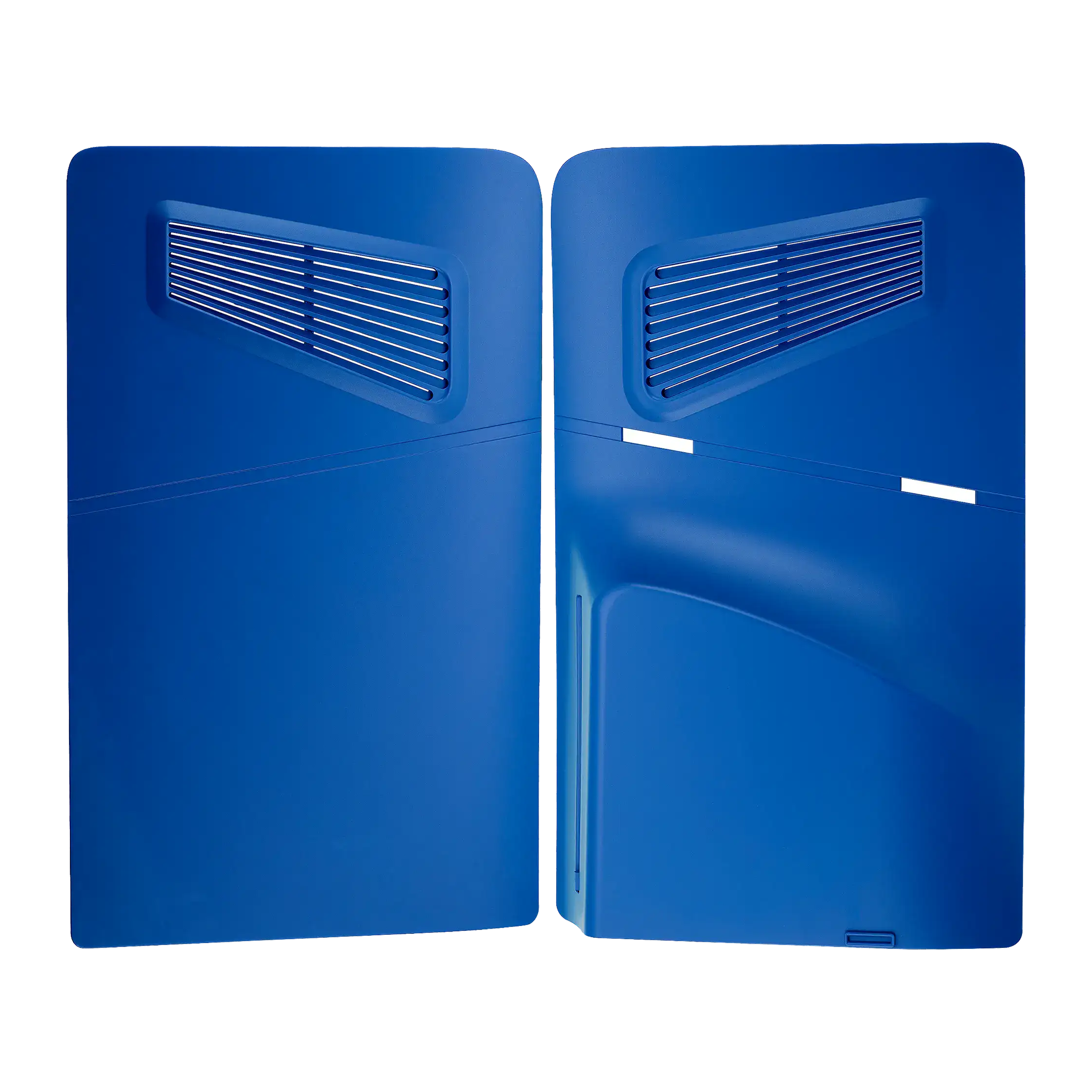 Console Shell para PlayStation 5 Slim (Azul) – Conjunto de 2 Peças