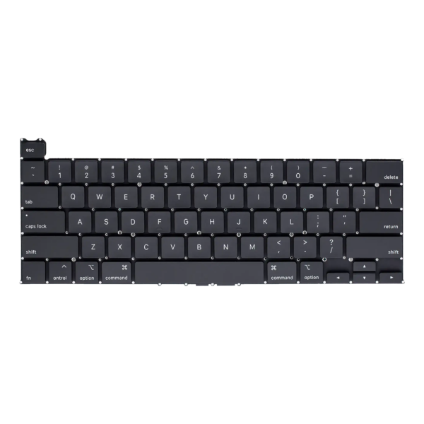 Teclado para Portátil MacBook Pro 13" A2251 (Mid 2020) com Retroiluminação e Parafusos (US English)