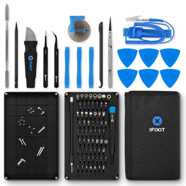 Kit de Ferramentas iFixit Pro Tech Toolkit (64 Bits) - Precisão para Reparação de Portáteis