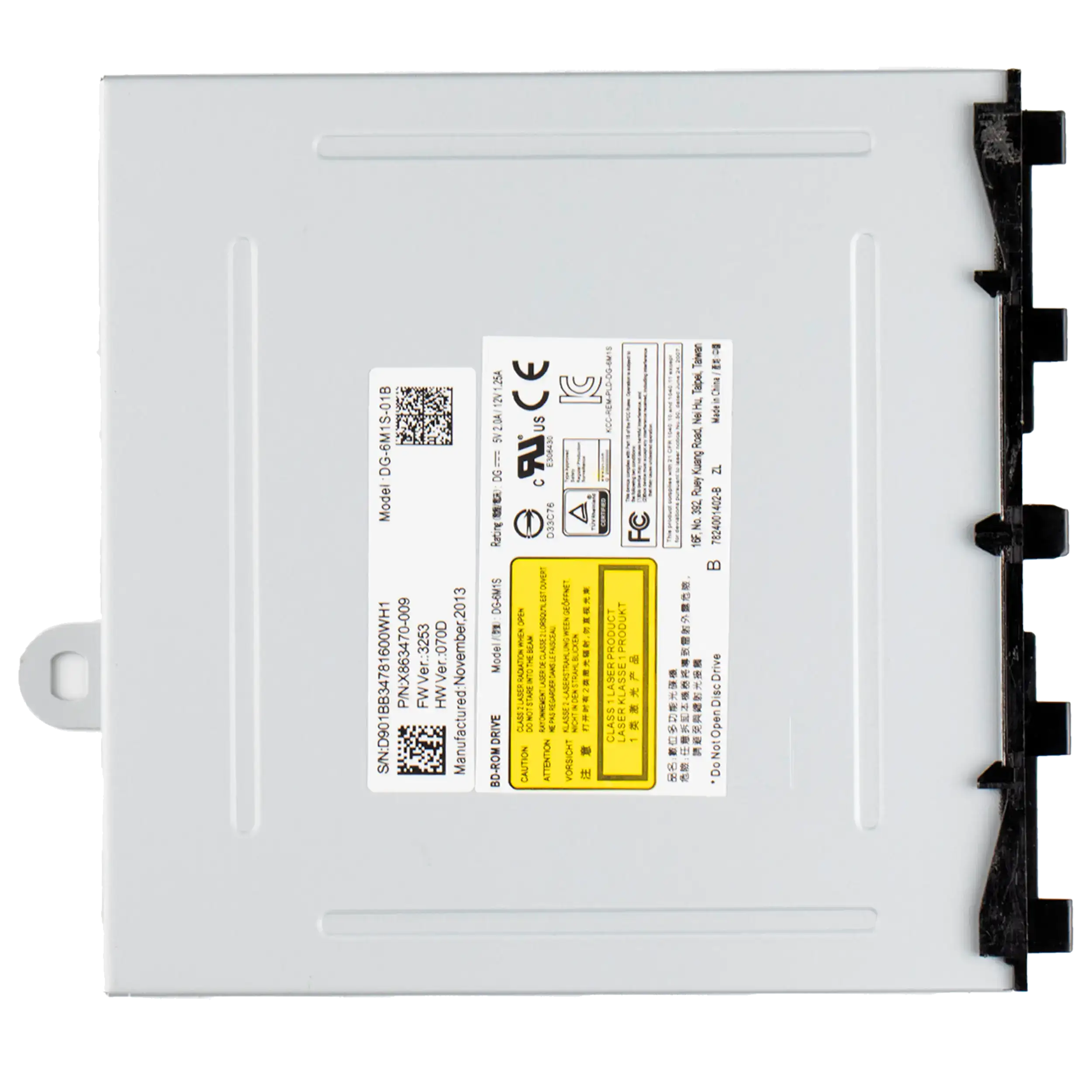 Blu‑Ray Disc Drive com Mainboard Original para Xbox One – Substituição DG‑6M1S / DG‑6M1S‑01B