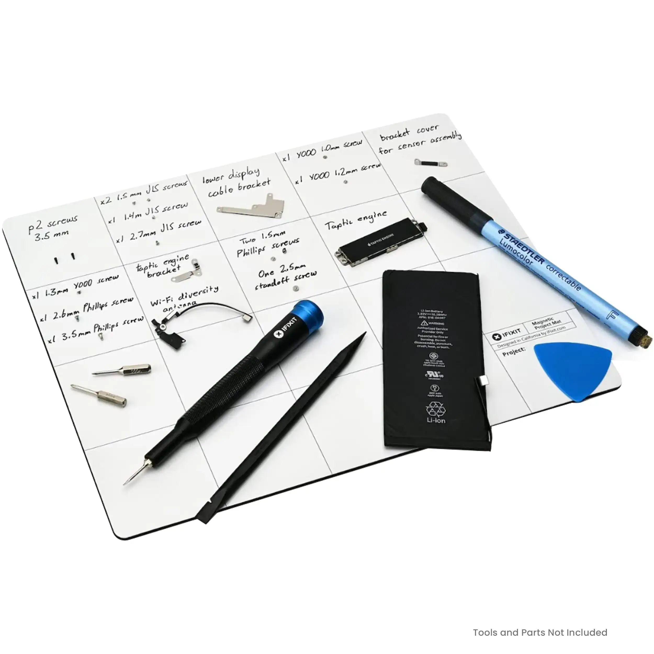 Tapete Magnético de Trabalho iFixit Magnetic Project Mat para Reparação de Portáteis - Image 3