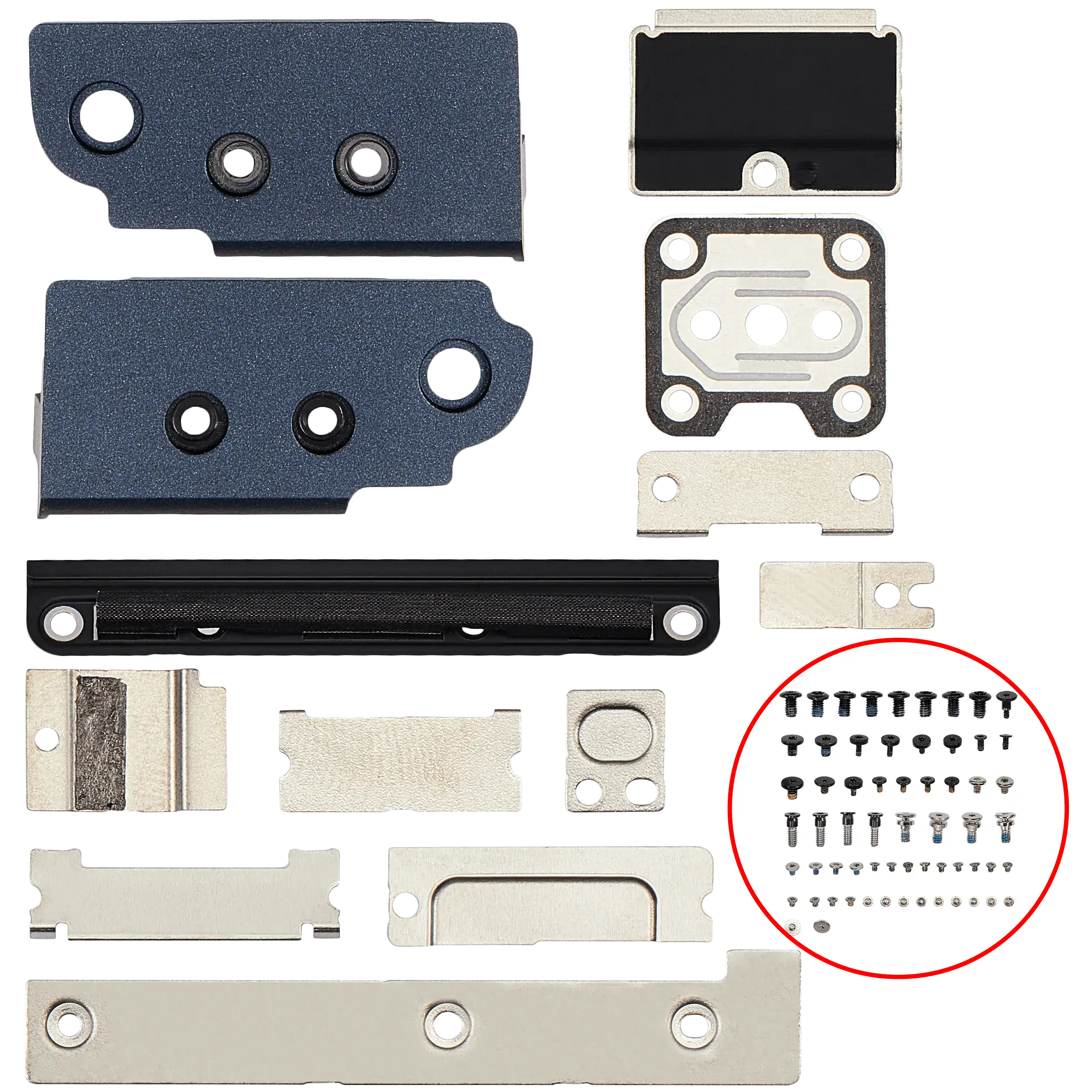 Kit de Suportes Metálicos e Parafusos para Portátil MacBook Air 15″ — A2941, A3114 e A3241