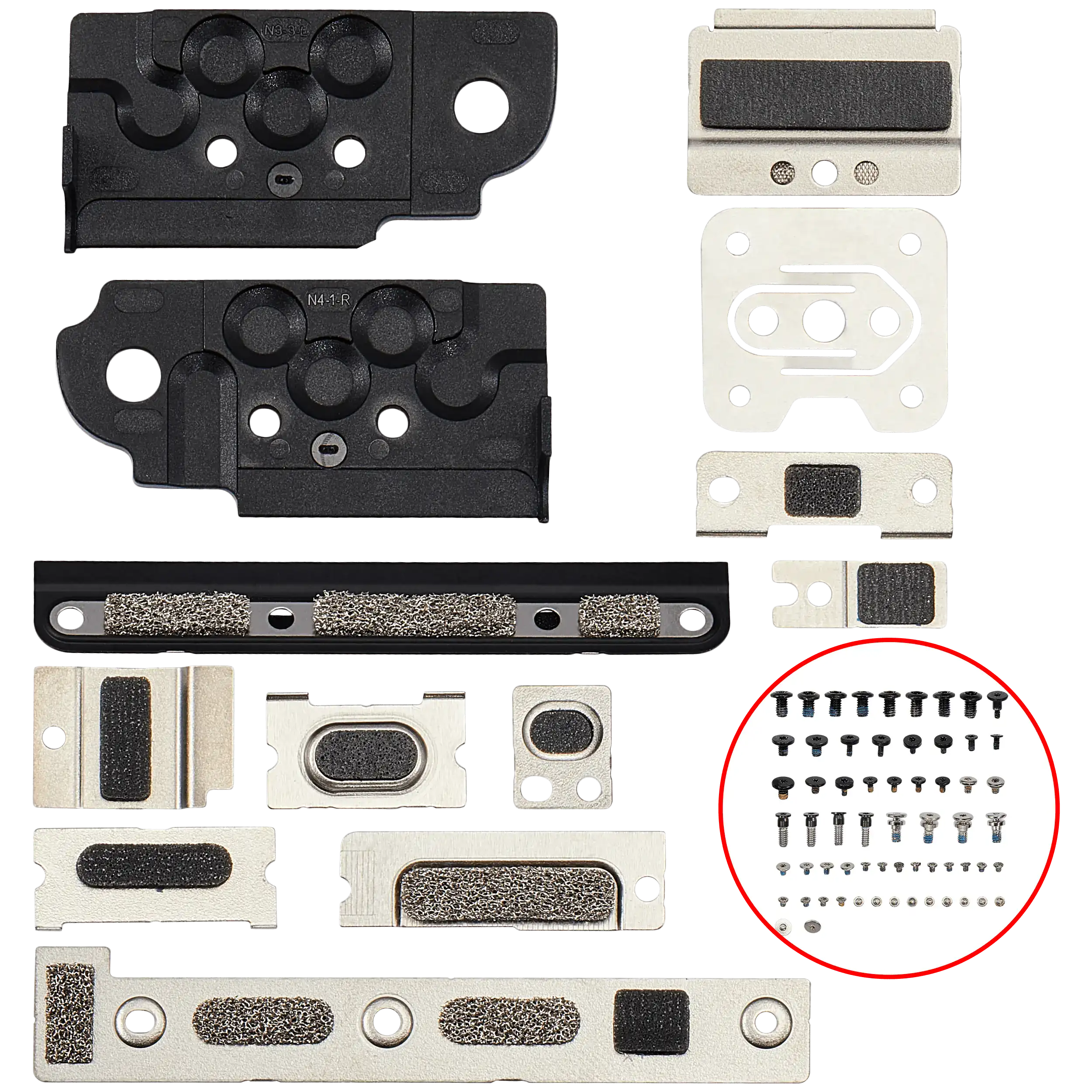Kit de Suportes Metálicos e Parafusos para Portátil MacBook Air 15″ — A2941, A3114 e A3241 - Image 3