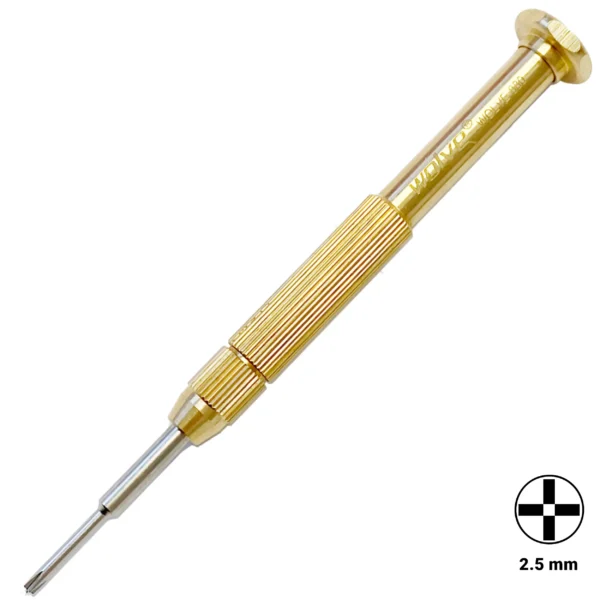 Chave de Fenda Convex Cross 3D 2.5mm Wolve Series – Precisão Profissional para Portáteis