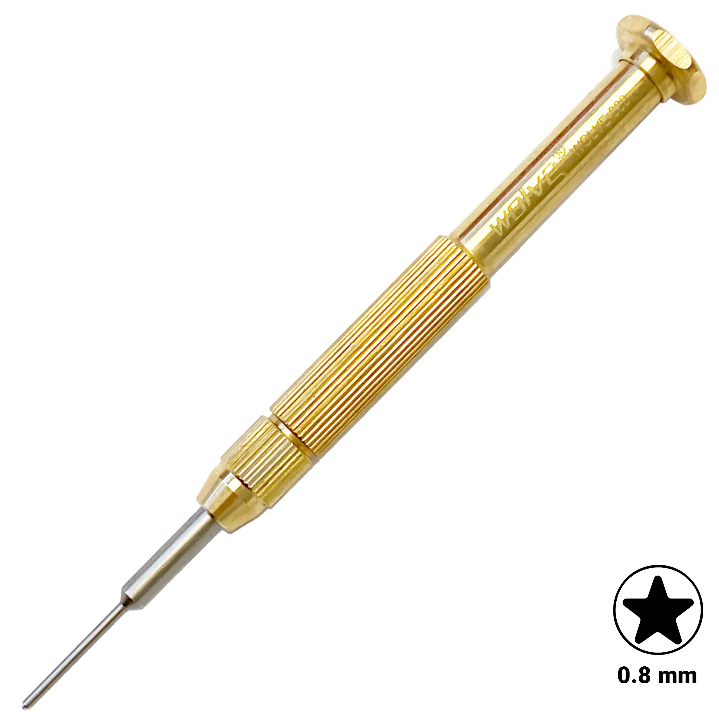 Chave de Precisão Wolve Pentalobe 0,8 mm, Ponta de 5 Estrelas para Portáteis | Green Computer