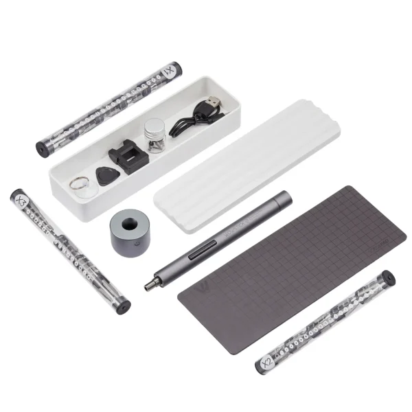 Wowstick 1F+ Chave de Fendas Elétrica Portátil de Precisão, 200 r/min, 56 Bits e LED