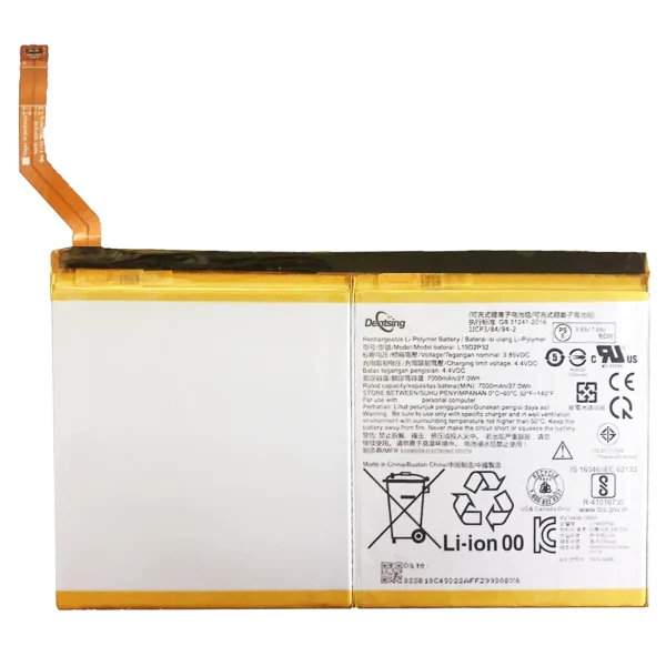 Bateria de Substituição para Lenovo Yoga Smart Tab 5 – Alta Qualidade