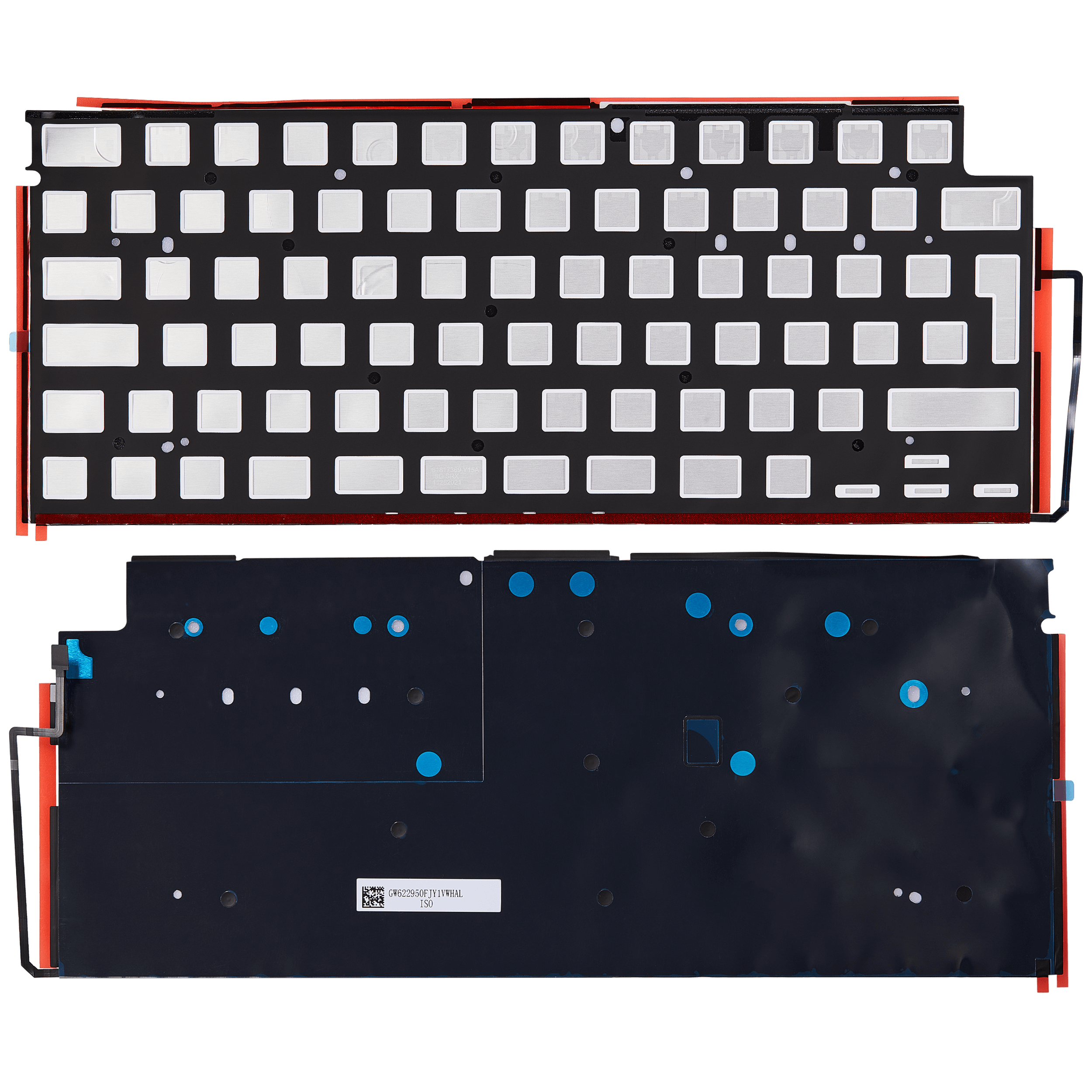 Teclado com Retroiluminação e Parafusos para Portátil MacBook Air 13" A2681 (Mid 2022) – UK English - Image 4