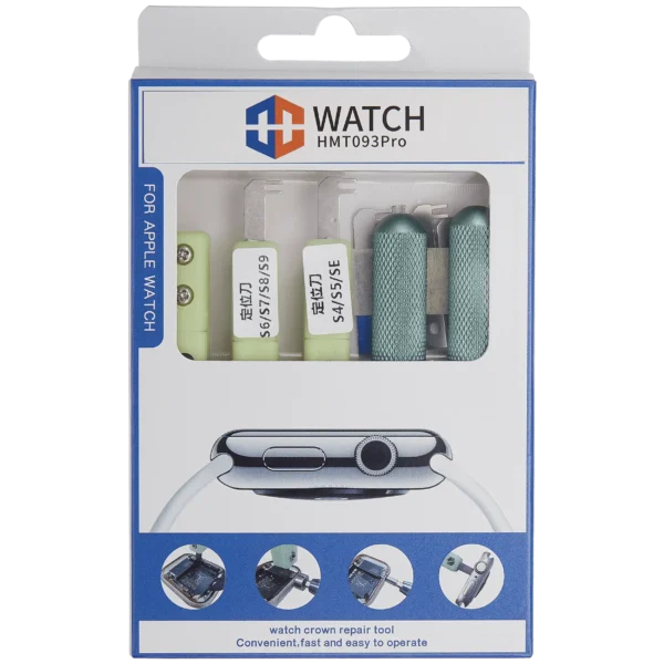 Ferramenta de Precisão em Aço Inoxidável para Desmontagem de Bateria do Apple Watch – Compatível com Series 1‑8, SE e Ultra