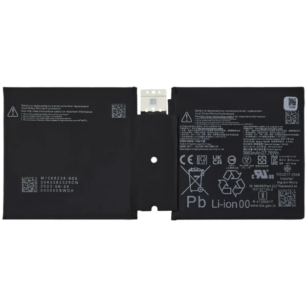Bateria de Substituição para Portátil Microsoft Surface Go 4