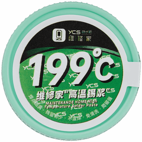 YCS Pasta de Solda de Alta Temperatura 199 °C — 50 g