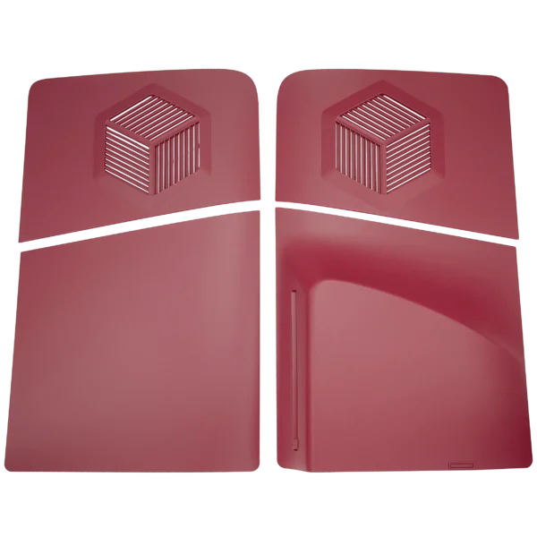 Carcaça de Substituição PS5 Pro com Disco D-006 Rose Red